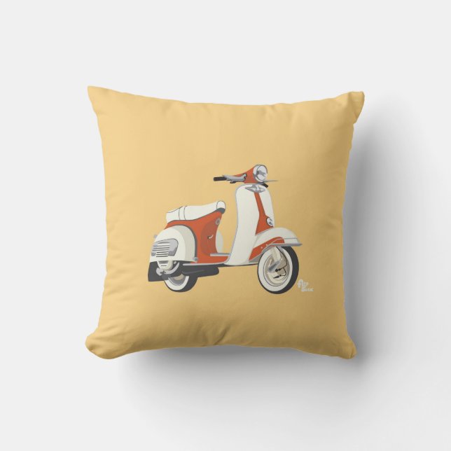 Scooter Pillow (Front)