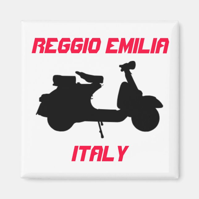 Scooter, Reggio Emilia, Italy Magnet (Front)