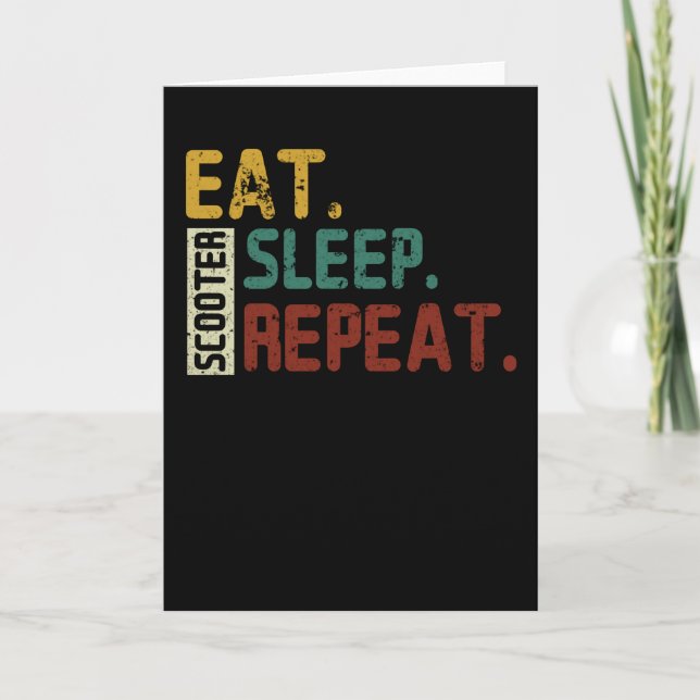 Scooter Repeat Card (Front)