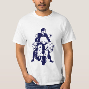 Scooter Rider 2010 Blue T-Shirt