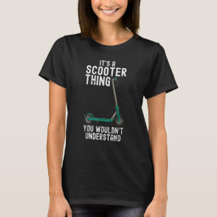 Scooter Stunt Scouter E Scooter Off Road Electric  T-Shirt