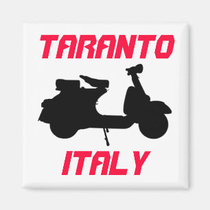 Scooter, Taranto, Italy Magnet