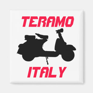 Scooter, Teramo, Italy Magnet