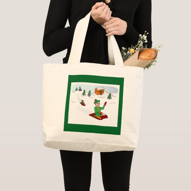 Scooter the Elf Jumbo Tote (Front (Product))