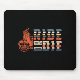 Scooter Vespa Ride Or Die Mouse Pad