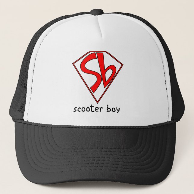 scooterboy trucker hat (Front)