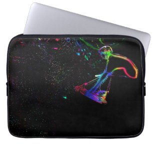 Scootering in Space - Scooter Boy  Laptop Sleeve