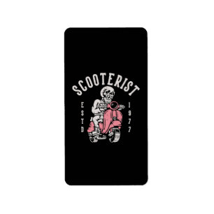 scooterist your tagline here label