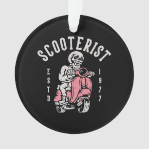 scooterist your tagline here ornament