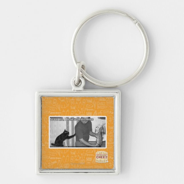 Scooz me, I believe that's mine Key Ring (Front)