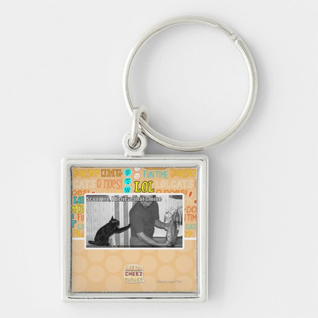 Scooz me, I believe that's mine Key Ring (Front)