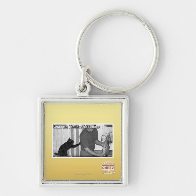 Scooz me, I believe that's mine Key Ring (Front)
