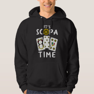Scopa Italian Card Game Scopa Player Hoodie