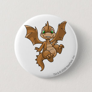 Scorchio Brown 6 Cm Round Badge