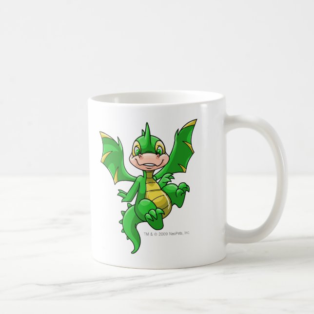 Scorchio Green Coffee Mug (Right)