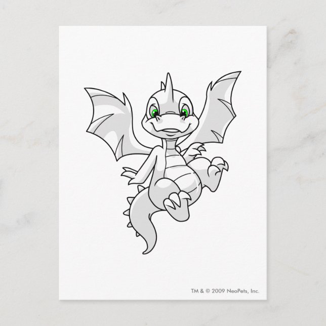Scorchio White Postcard (Front)