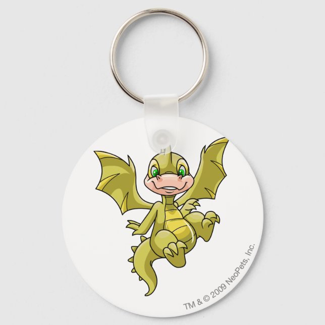 Scorchio Yellow Key Ring (Front)