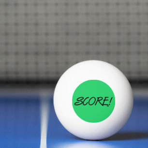 Score 3-star green ping pong ball