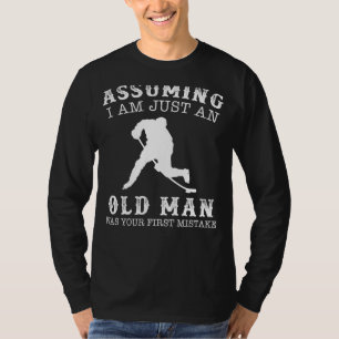 Score Big on Humour with Hockey Assuming Im Just a T-Shirt