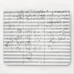 Score for the 3rd Movement of the 5th Symphony Mouse Pad