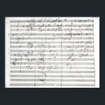 Score for the 3rd Movement of the 5th Symphony Poster<br><div class="desc">Score for the 3rd Movement of the 5th Symphony | by Ludwig van Beethoven | Art Location: Bibliotheque du Conservatoire de Musique,  Paris,  France | German Artist | Image Collection Number: XIR165895</div>