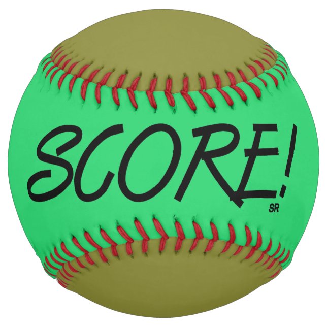 Score green and khaki softball (Front)