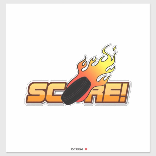 Score hockey decal (Sheet)