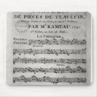 Score sheet for 'Concerts de Pieces de
