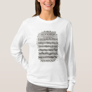 Score sheet for 'Concerts de Pieces de T-Shirt