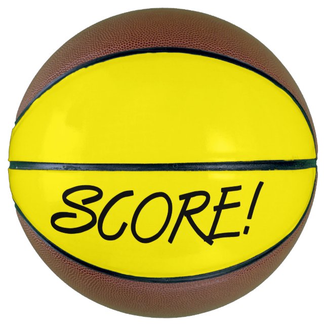 Score yellow basketball (Front)