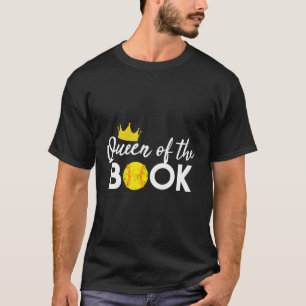 Scorekeeper Softball Team Scorebook Queen T-Shirt