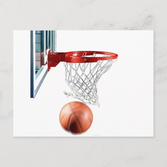 Scoring Machine Basketball Postcard (Front)