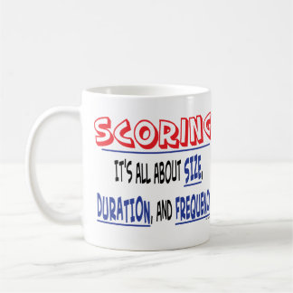 Scoring - Size, Duration, and Frequency Coffee Mug
