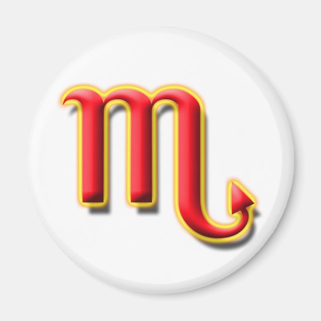 Scorpio #1 Magnet (Front)