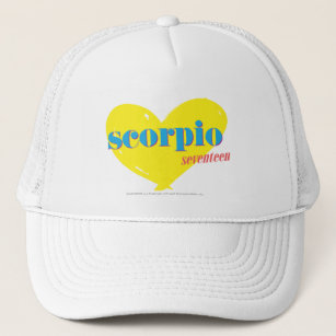 Scorpio 3 trucker hat
