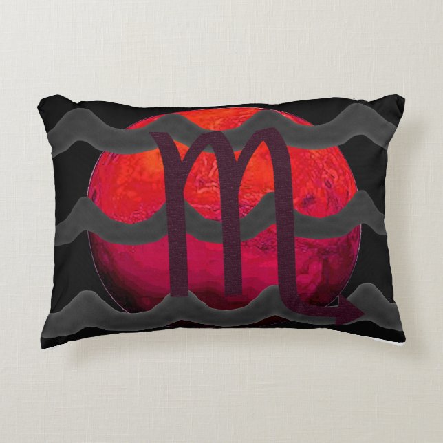 Scorpio Accent Pillow (Front)