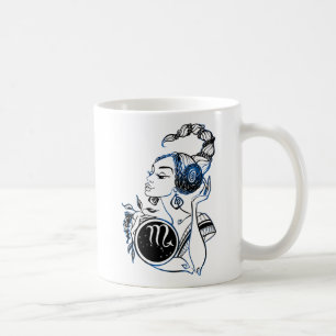 Scorpio Art Deco Lady Coffee Mug
