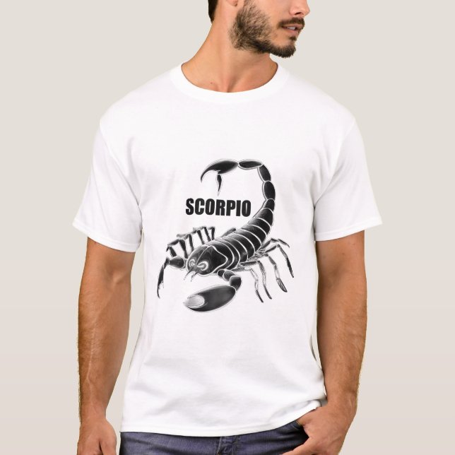 Scorpio Astrological Sign T-Shirt (Front)