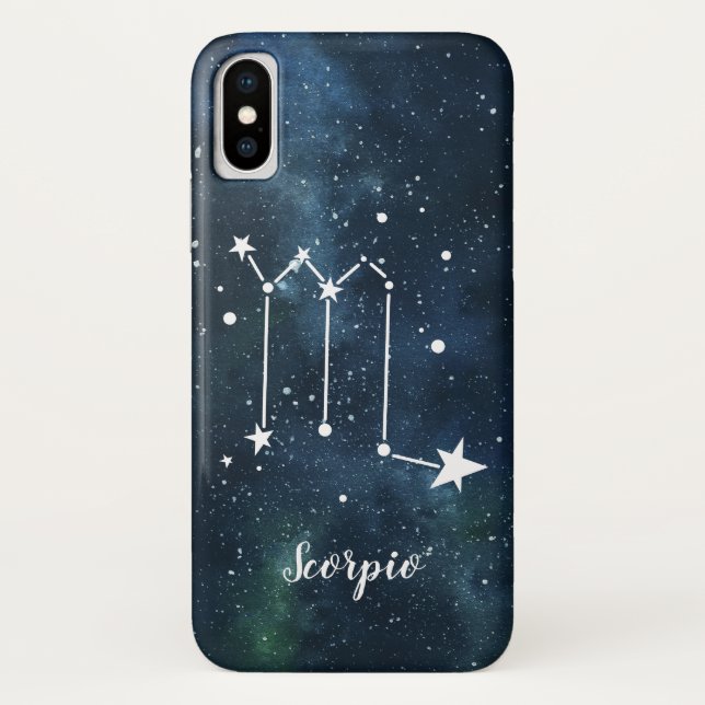 Scorpio | Astrological Zodiac Sign Constellation Case-Mate iPhone Case (Back)