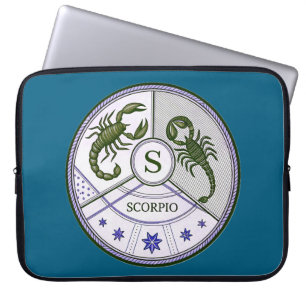 Scorpio Astrology Laptop Sleeve