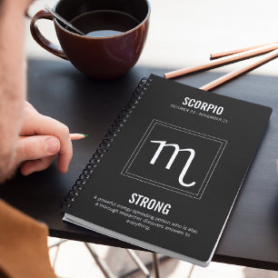 Scorpio Astrology Notebook