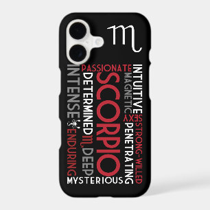 Scorpio Astrology Word Collage iPhone 7 case