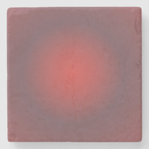 Scorpio Aura Gradient Zodiac, Red Aura Gradient Stone Coaster