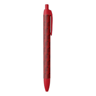 Scorpio Black Ink Pen