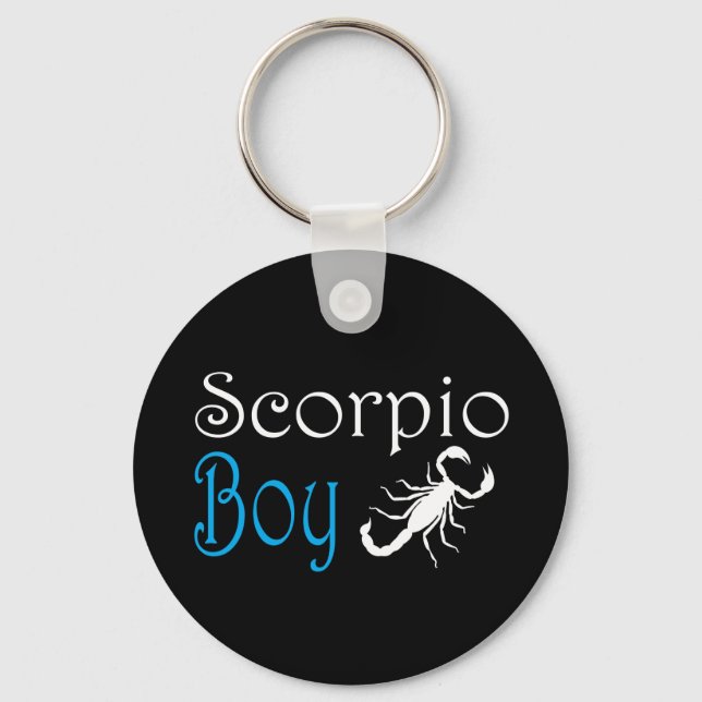 Scorpio boy key ring (Front)