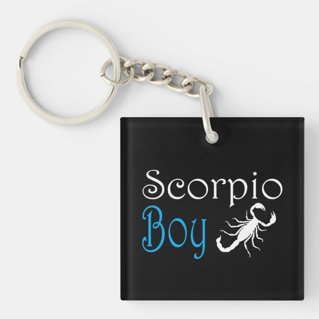 Scorpio boy key ring (Front)