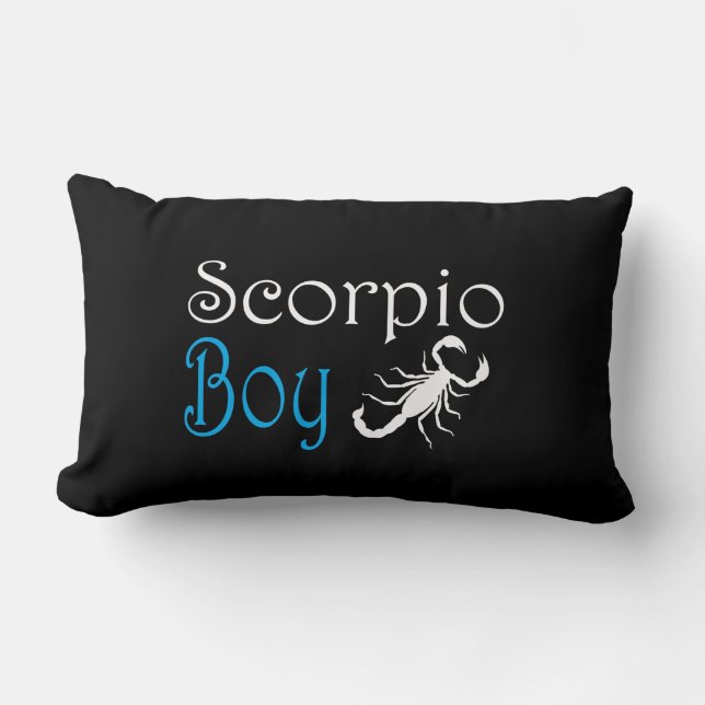 Scorpio boy lumbar cushion (Front)