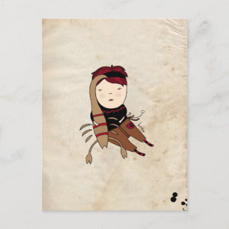 Scorpio Boy Zodiac Sign Postcard