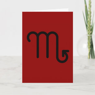Scorpio Card