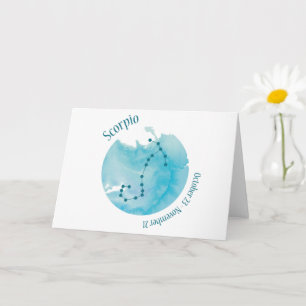 Scorpio Card